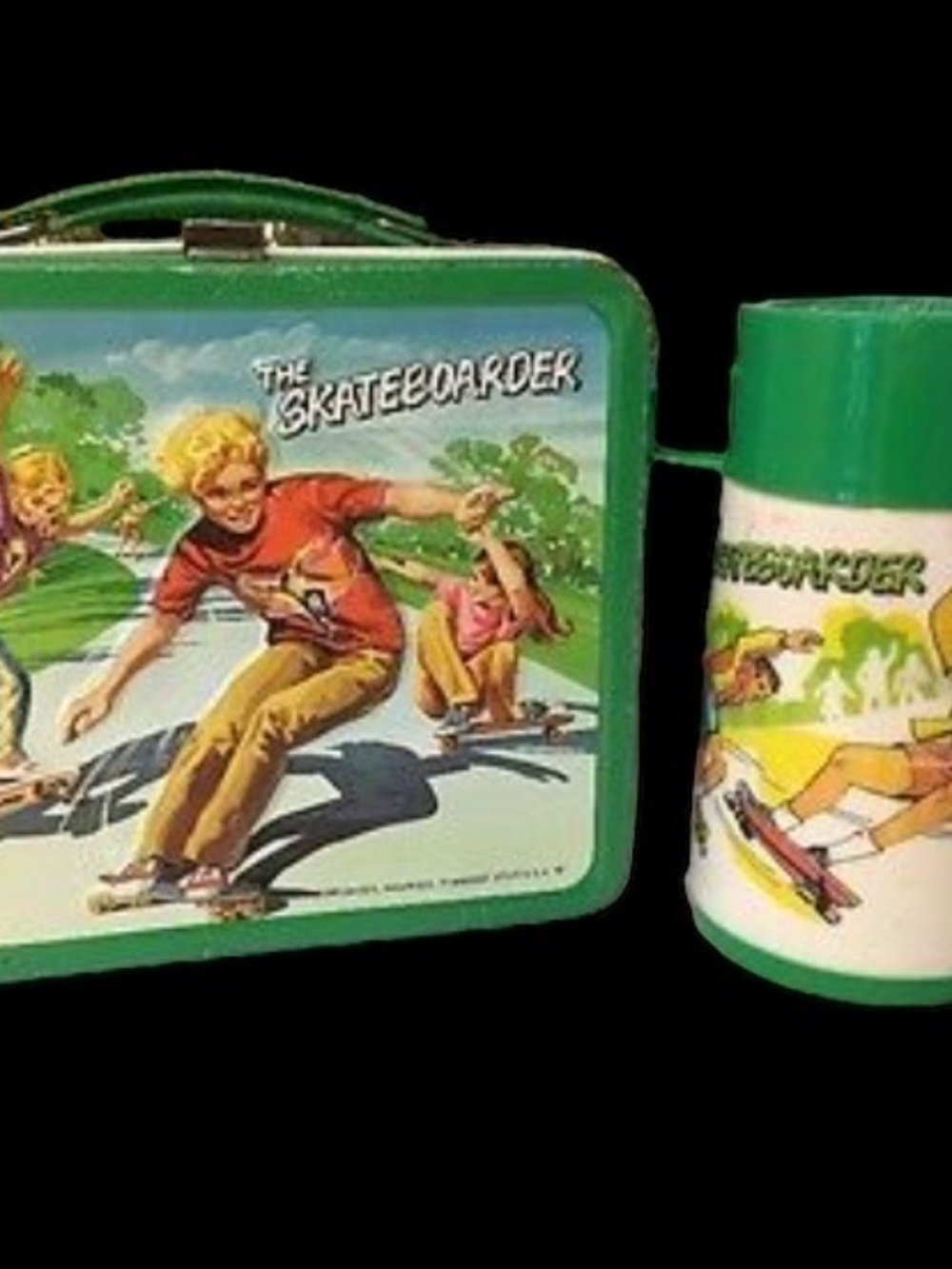 Retro 1978 Lunchpail Skateboarder T-shirt ( Skateboard tee ) Thrasher mag tee - Picture 4 of 7